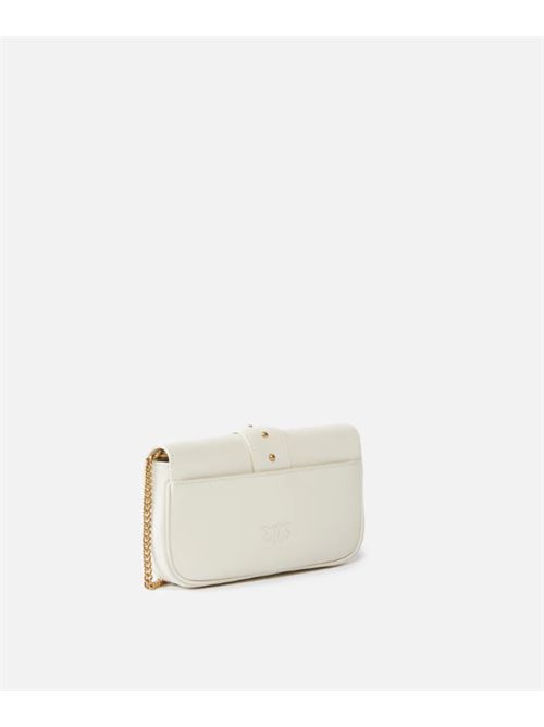 LOVE ONE POCKET PINKO | 100061.A0F1Z14Q BIANCO SETA-ANT. GOLD